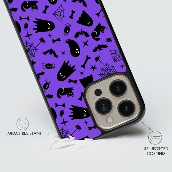 Halloween Phone Cover – iPhone 16, 15 Pro, Galaxy S25, S24, S24 Ultra, Pixel 9 - Picture 5 of 9